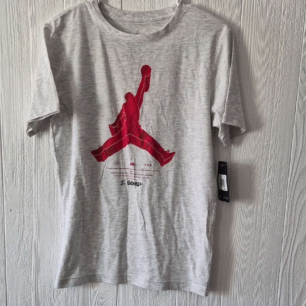 Jordan White Boys' T-Shirt